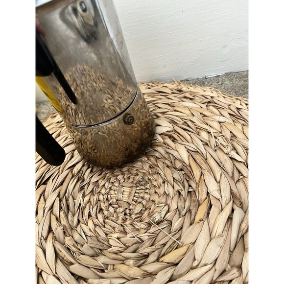 IKEA Stainless Steel Silver Radig Espresso Coffee Moka Pot - Picture 4 of 6